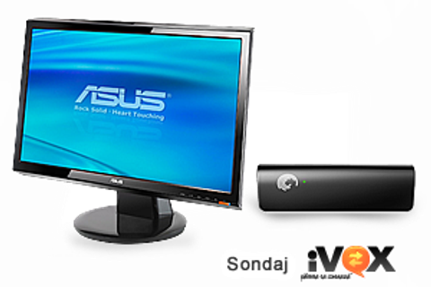 Hard Disk extern 1TB şi un Monitor LCD