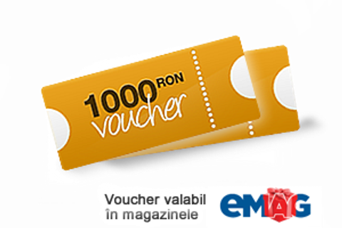Cumperi ce vrei cu 1000 de Lei din magazinele eMAG