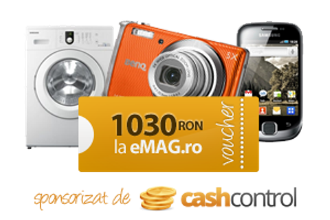 Voucher de 1030 RON la eMAG
