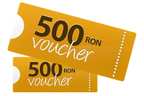 Două vouchere de câte 500 RON, la care magazin partener vrei tu