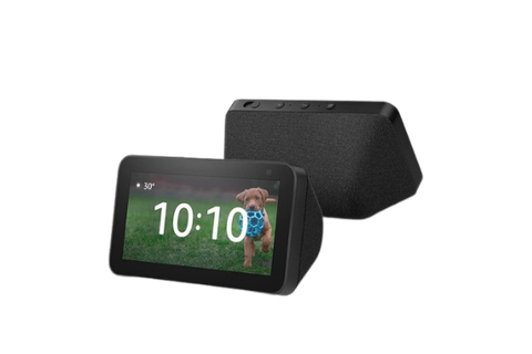 Boxă inteligentă Amazon Echo Show 5, Touchscreen 5.5", Camera 1MP, 4W, Wi-Fi, Microfon