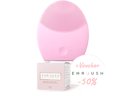 FOREO Luna 2 Facial Cleansing Brush + 50% discount pe Enroush.ro